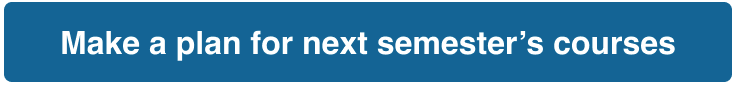 Button labeled "Make a plan for next semester's courses"
